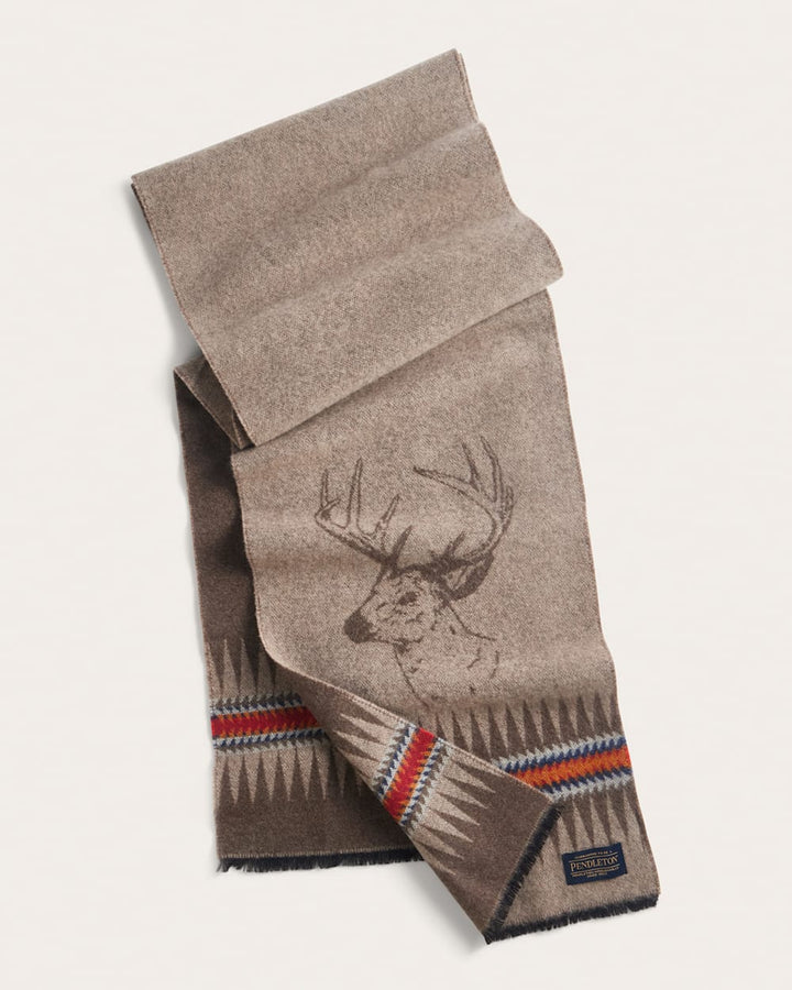 Sawtooth Buck Wool Scarf