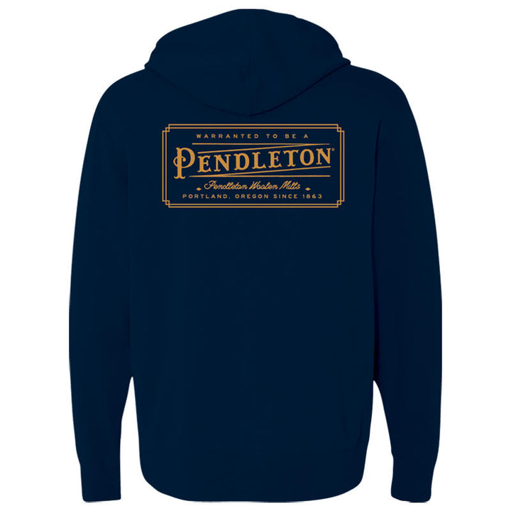 Heritage Hoody - Navy/Gold 74395