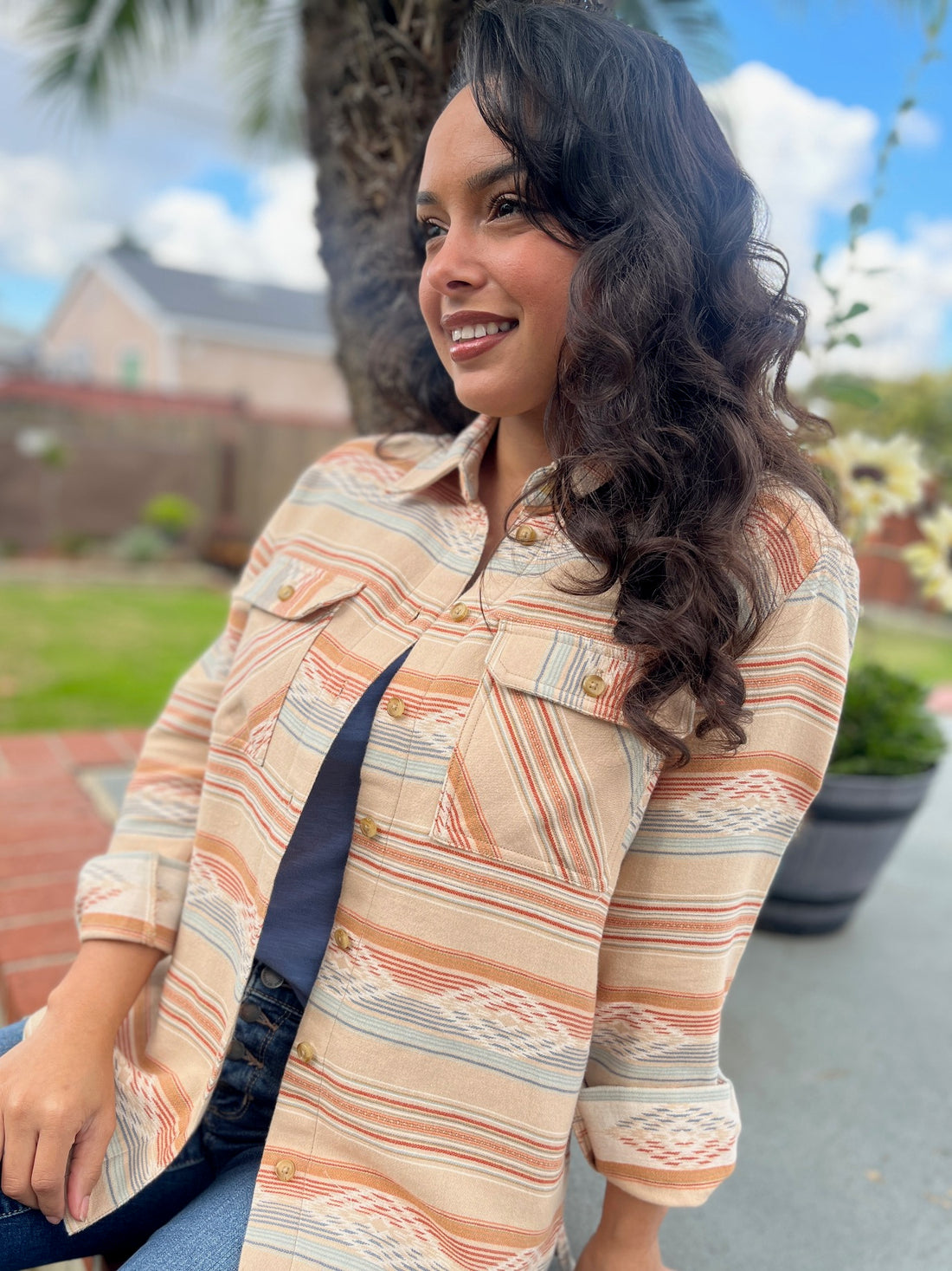 Coastline Overshirt - Tan