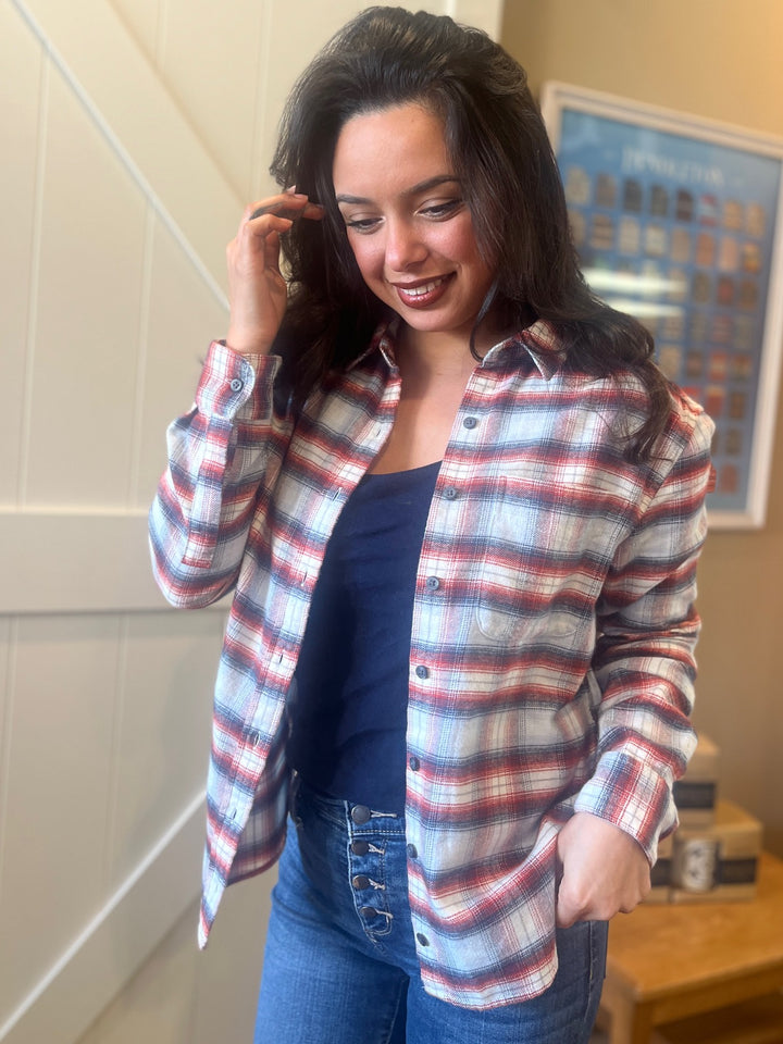 Double Brushed Flannel Shirt - 69907