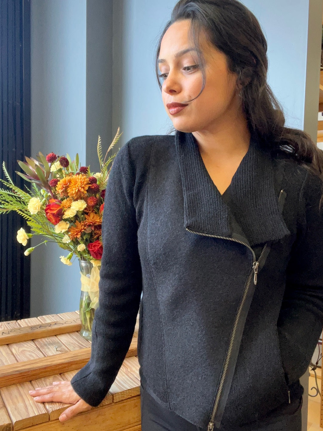 Beyond Threads Moto Jacket