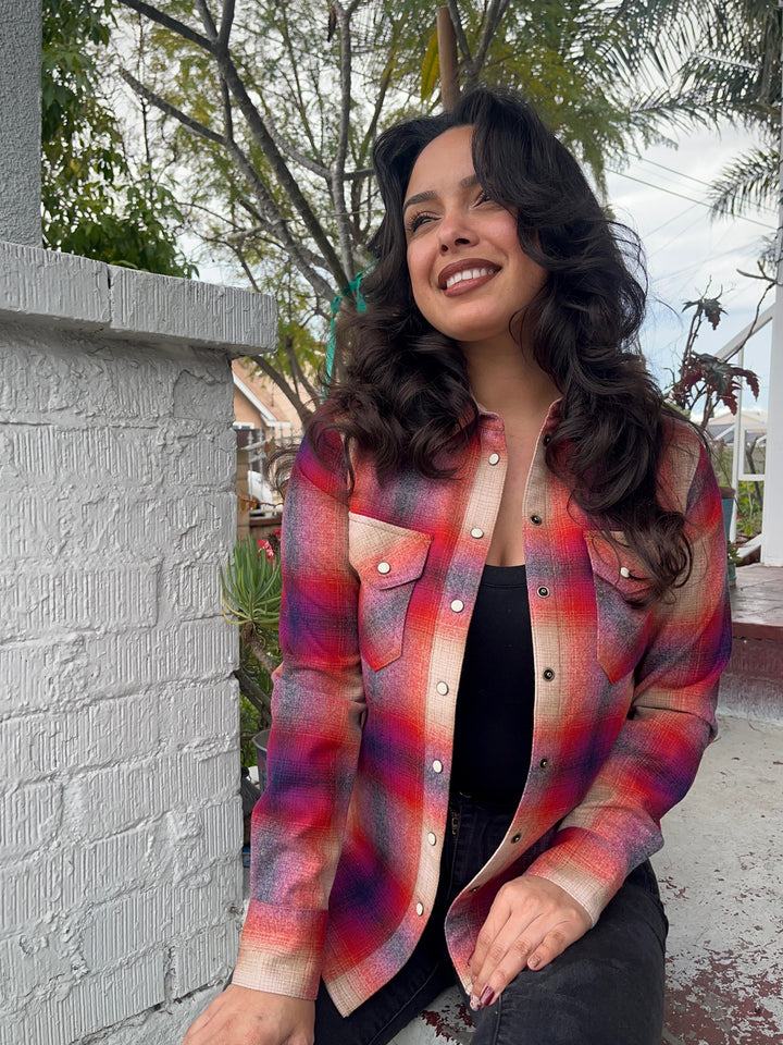 Women's Wool Gambler Shirt  - 32657