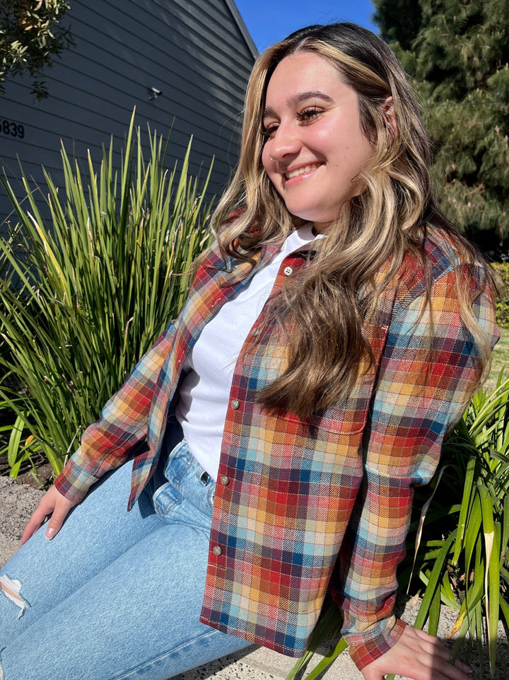 Cropped Wool Shirt - 32649