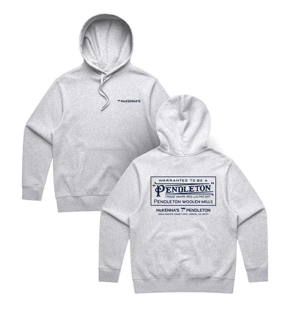 McKenna's Pendleton Hooded Sweatshirt - Grey