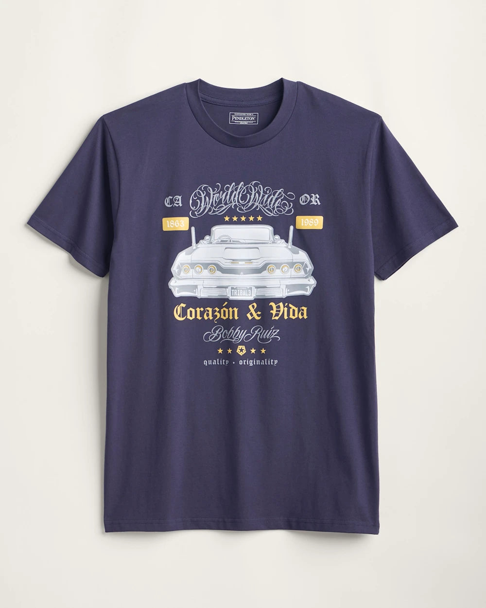 Bobby Ruiz Pendleton Car Graphic Tee - 74791