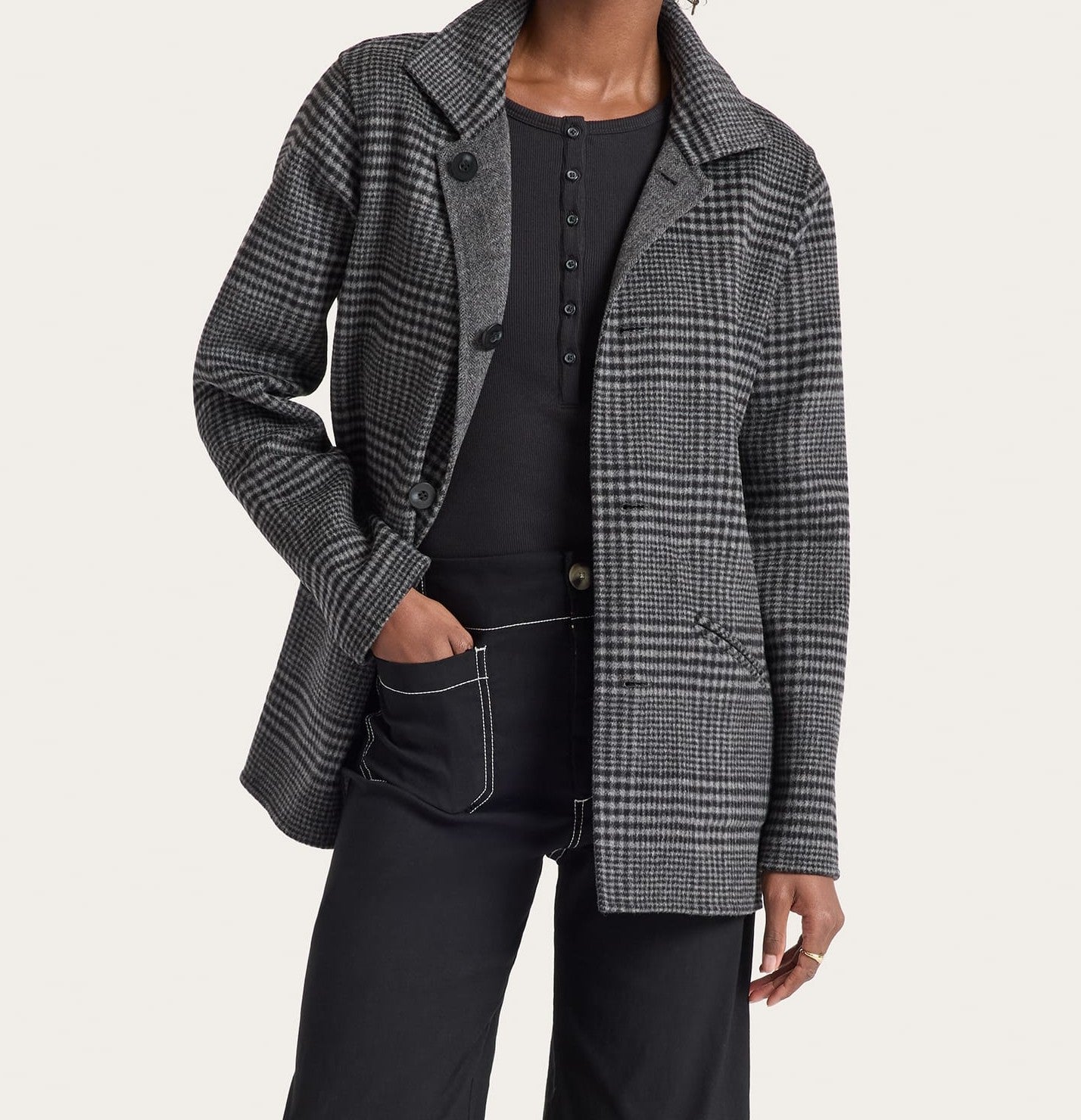 Reversible Wool Jacket