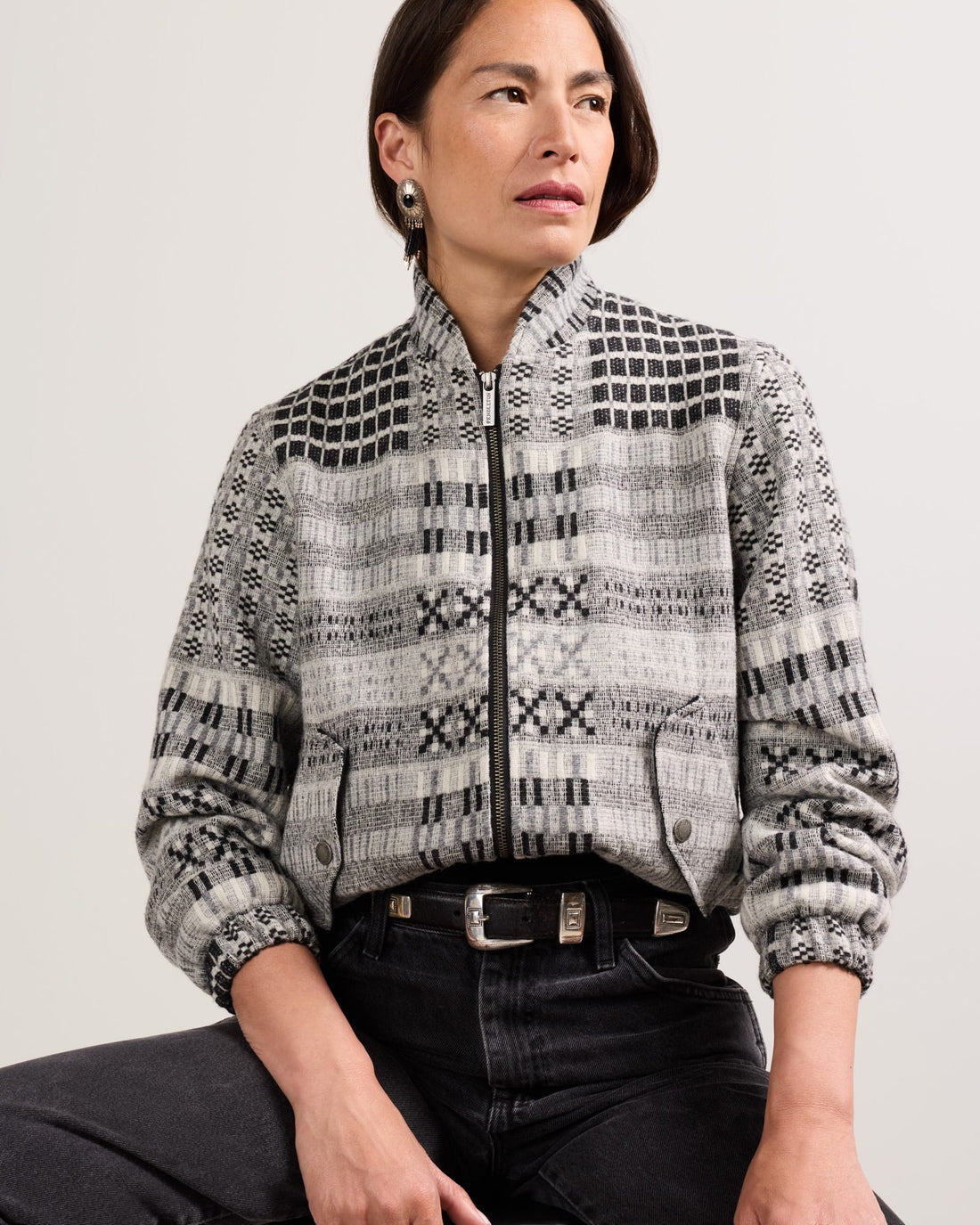 Pendleton Textured Bomber
