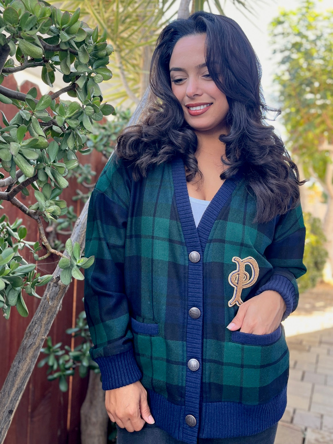 Eagle River Woven Cardi