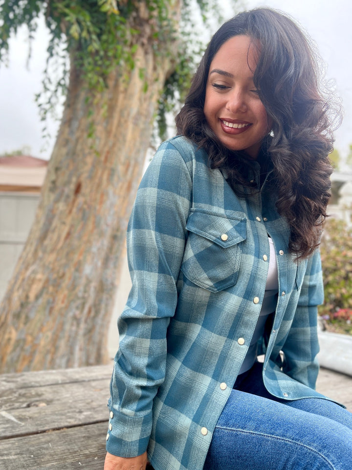 Women's Wool Gambler Shirt  - 32732