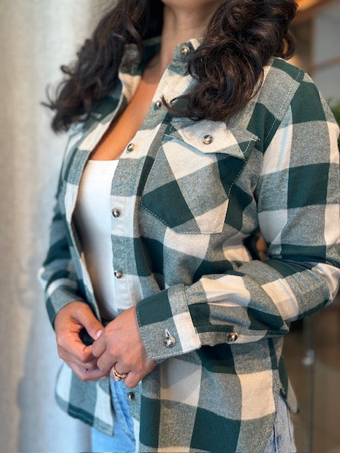 Western  Flannel Shirt - 69997