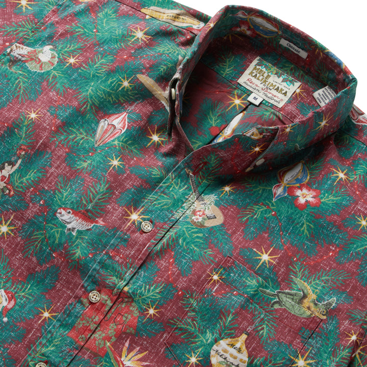 Reyn Spooner - Hawaiian Christmas 2022 Red