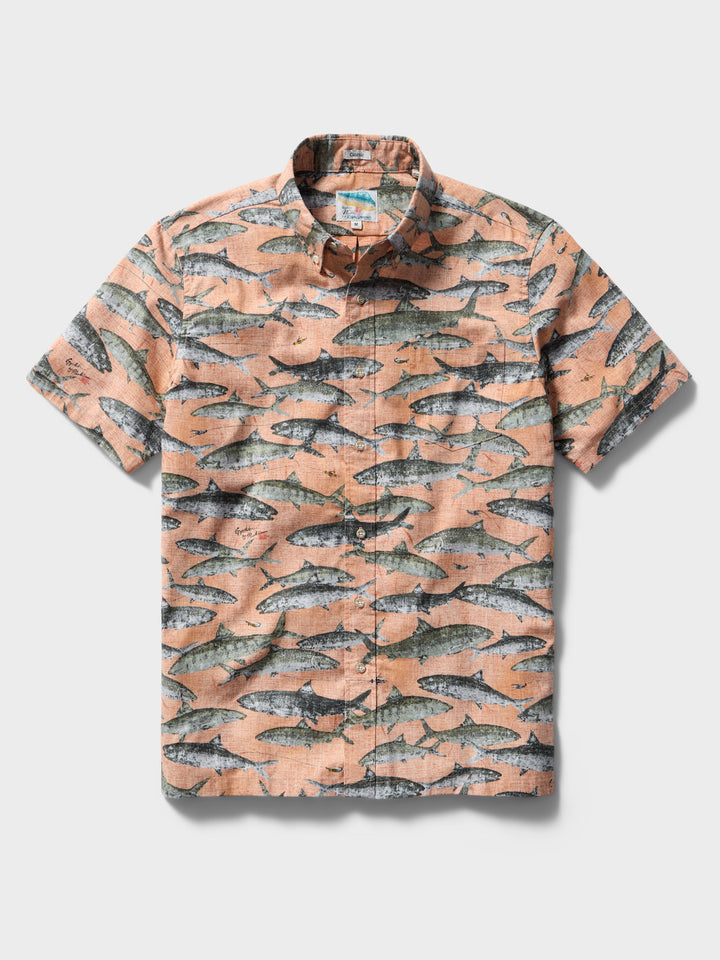 Reyn Spooner -  ʻŌʻio by Naoki - Coral