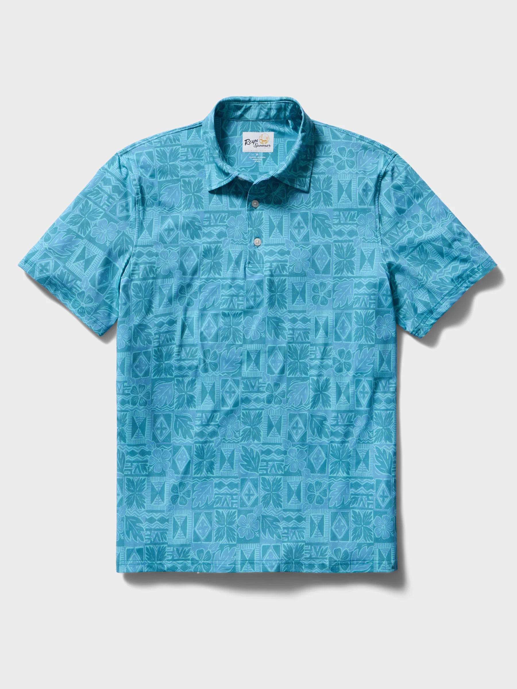 Reyn Spooner - Kapa Story - Dark Aqua