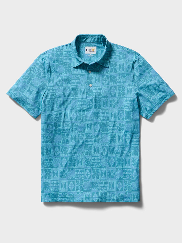 Reyn Spooner - Kapa Story - Dark Aqua