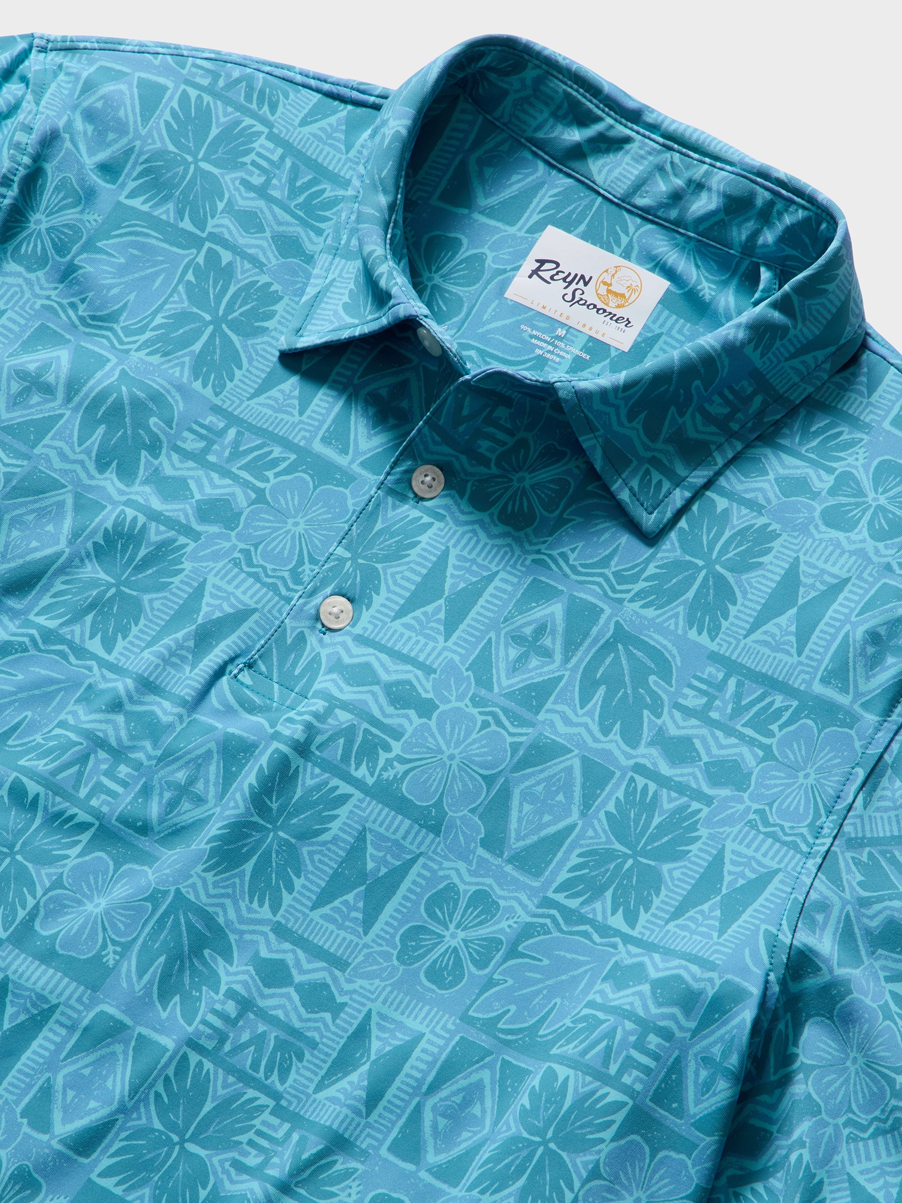 Reyn Spooner - Kapa Story - Dark Aqua