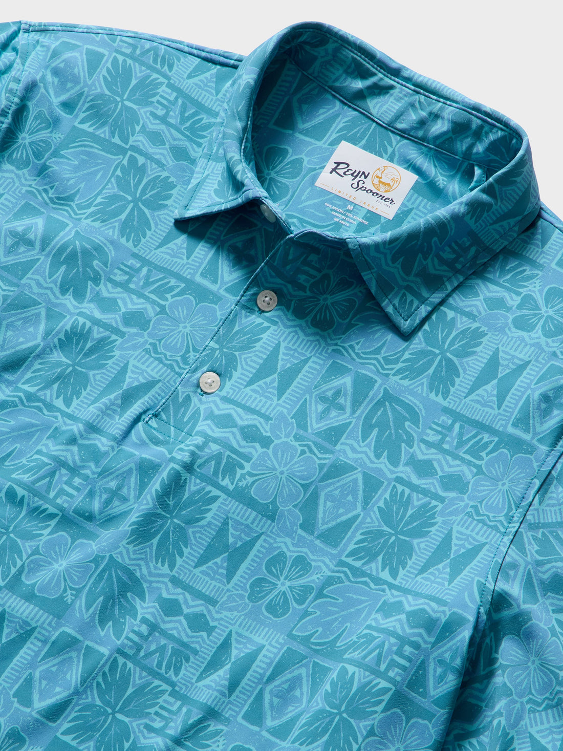Reyn Spooner - Kapa Story - Dark Aqua