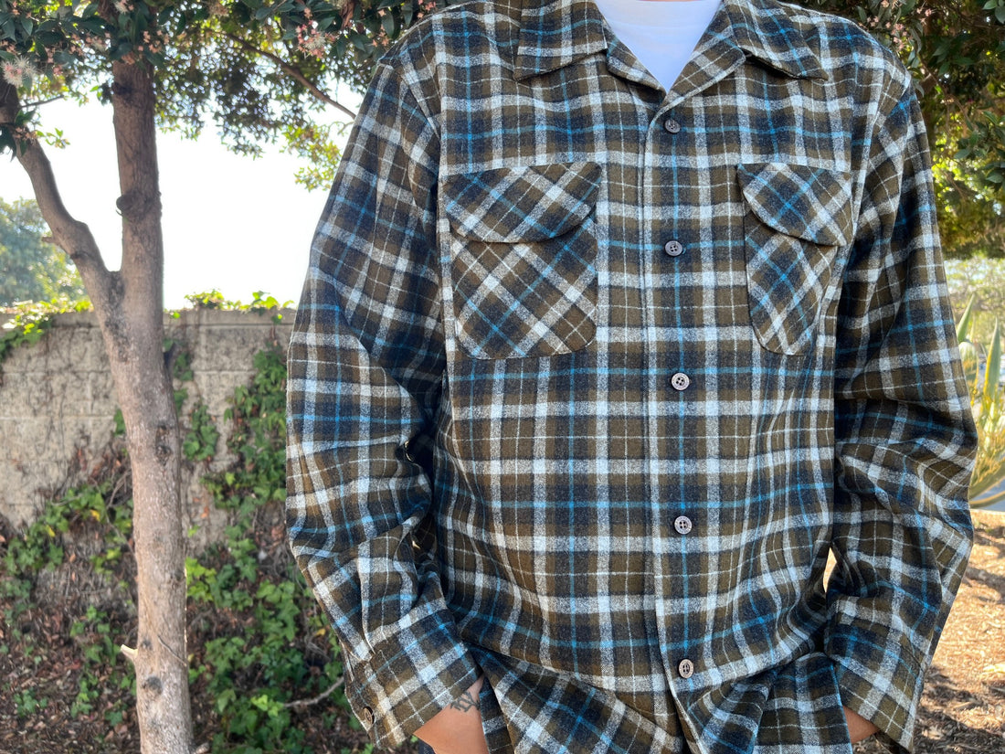 Archival inspired Pendleton Board Shirt 1962