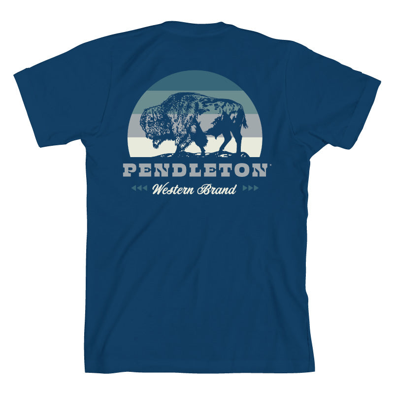 Graphic T - Bison Sunset 74847