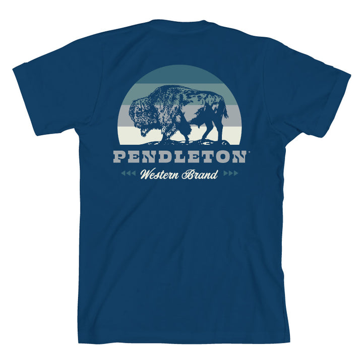 Graphic T - Bison Sunset 74847