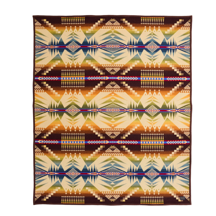 wool native american blanket 