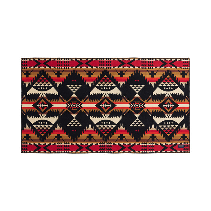 wool unnapped saddle blanket black ZG725-57284