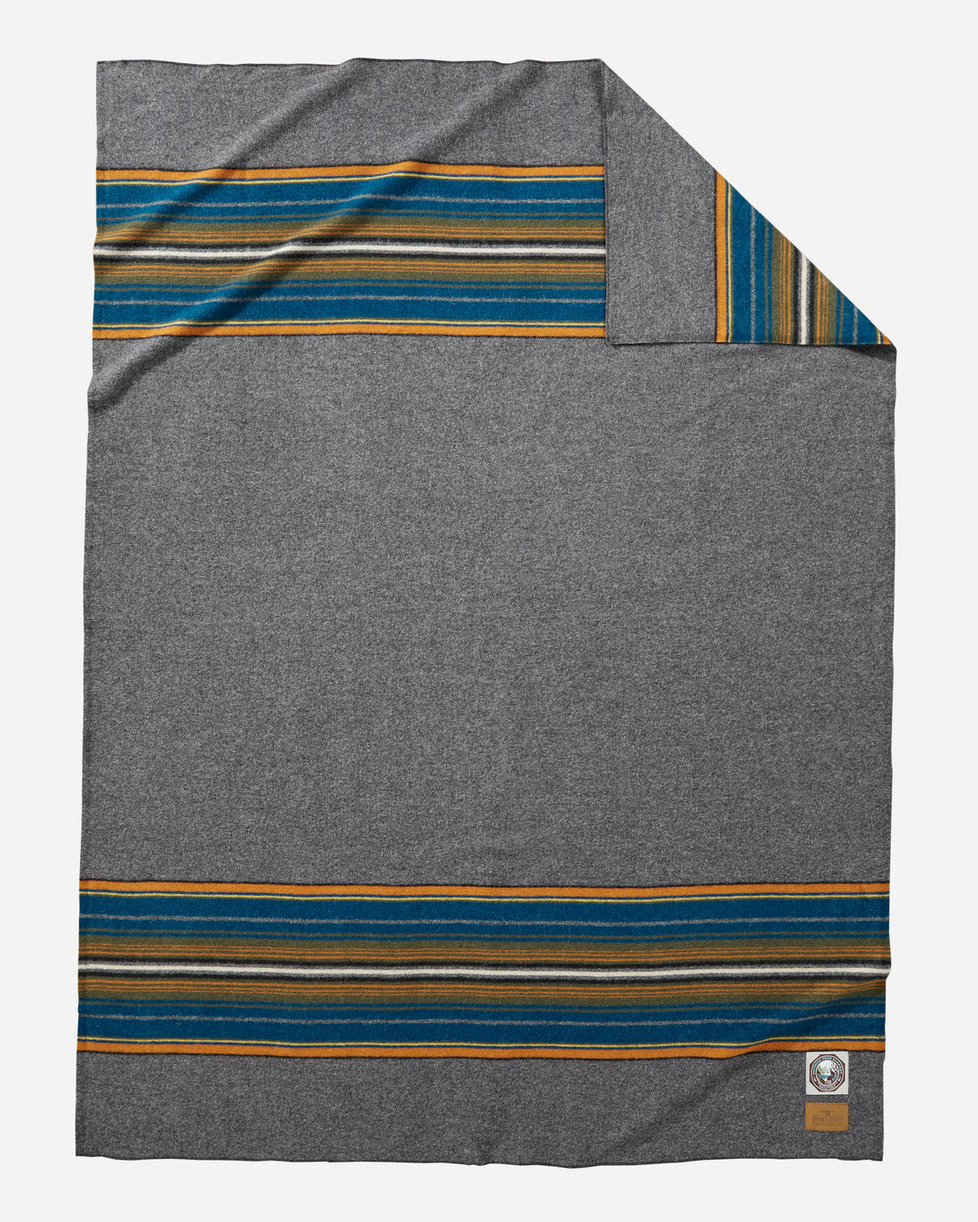 wool Olympic National Park Throw with carrier
