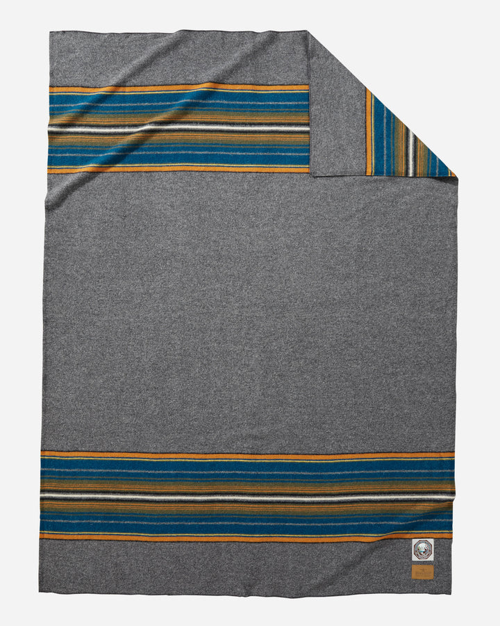 wool Olympic National Park Throw with carrier