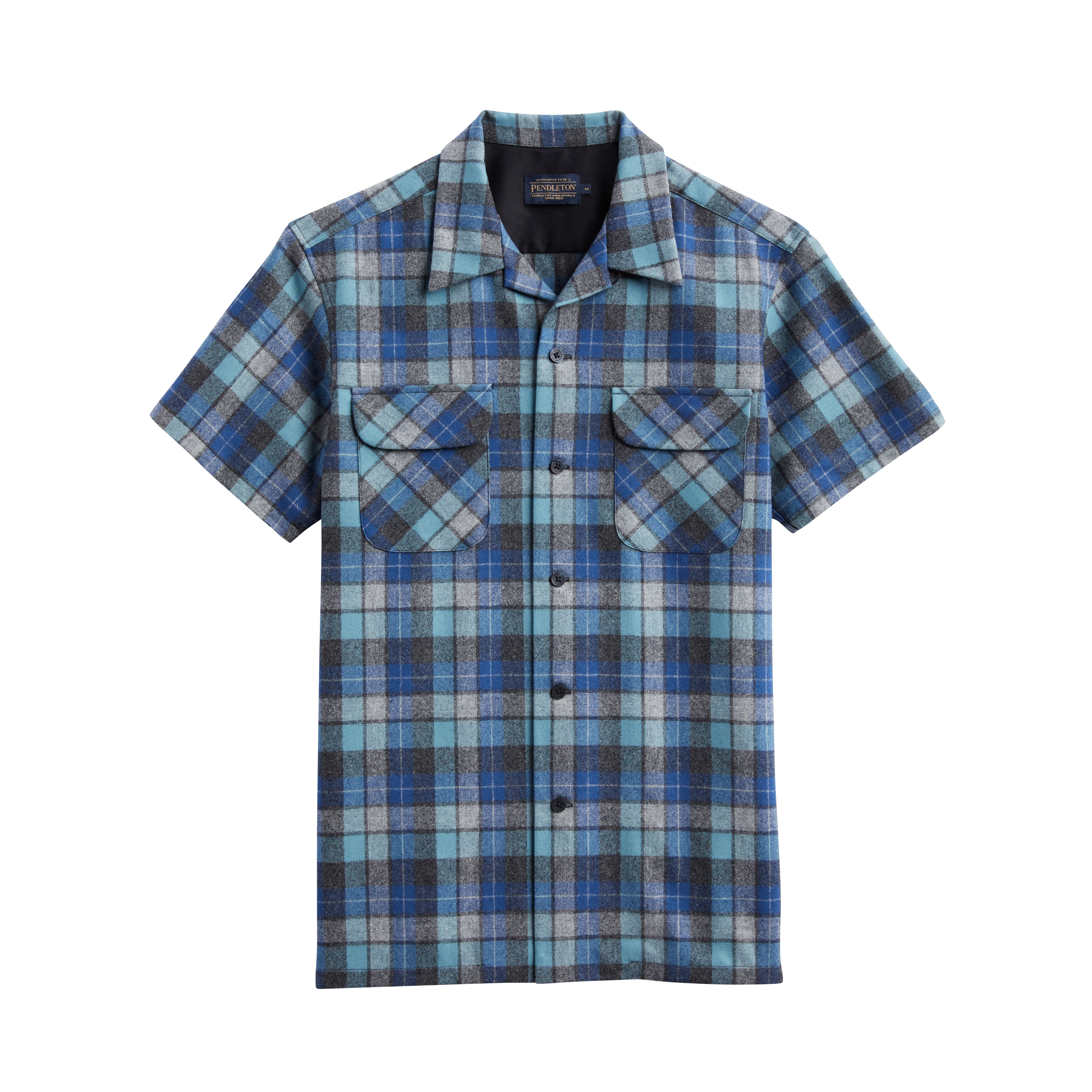 original surf plaid short sleeve