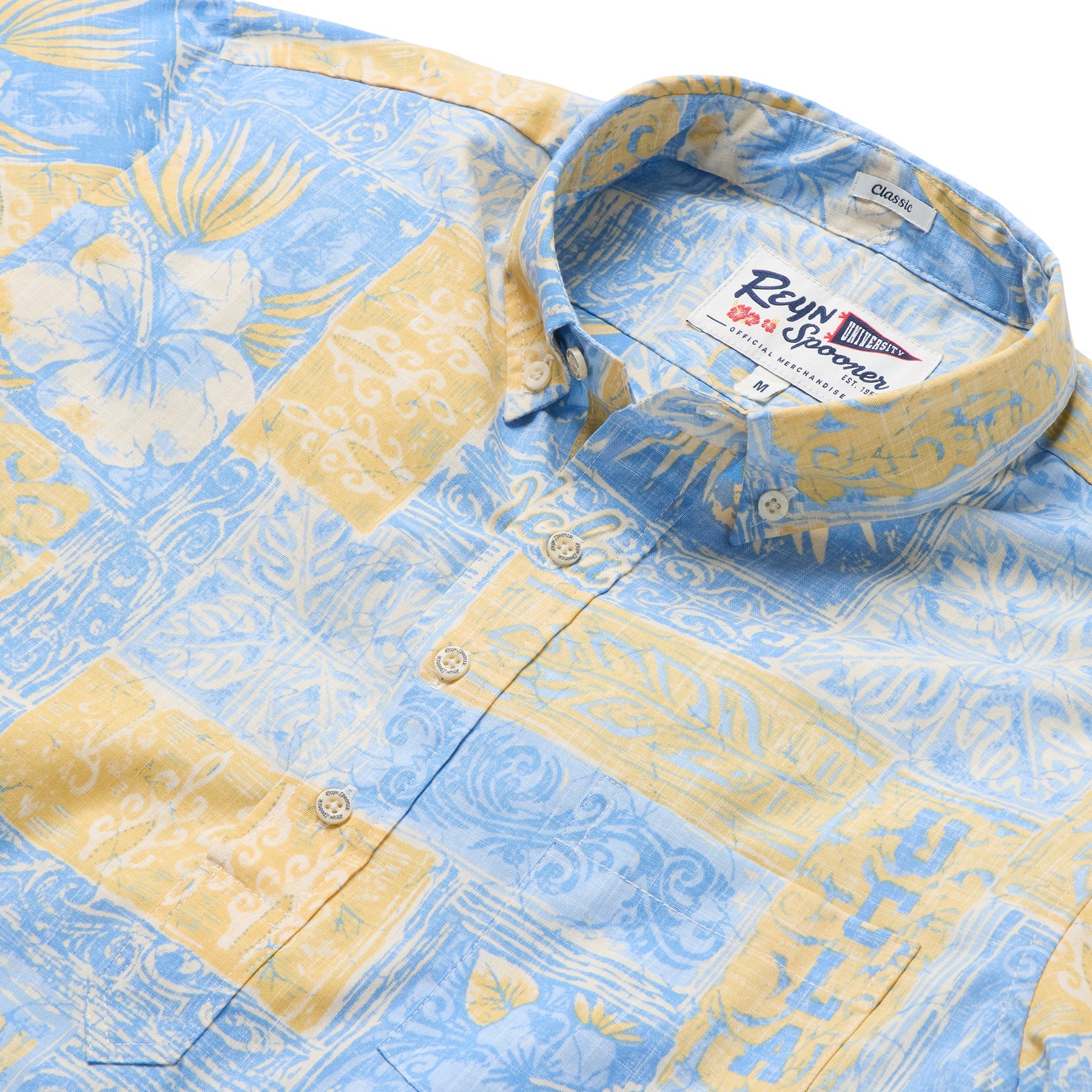 UCLA Tapa Floral - Reyn Spooner