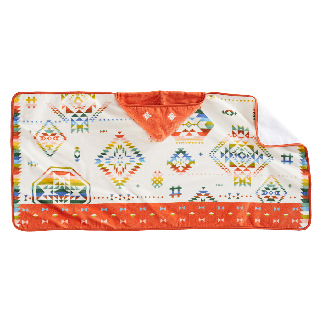 Wild Blooms Hooded Towel
