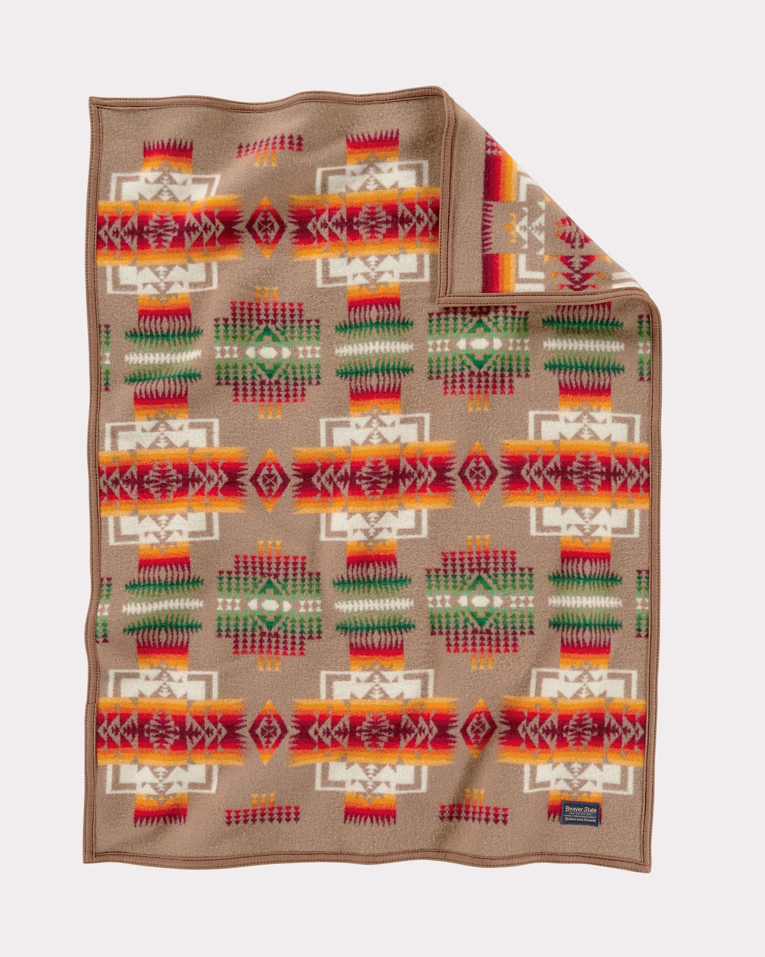 Crib Blanket - Chief Joseph Tan