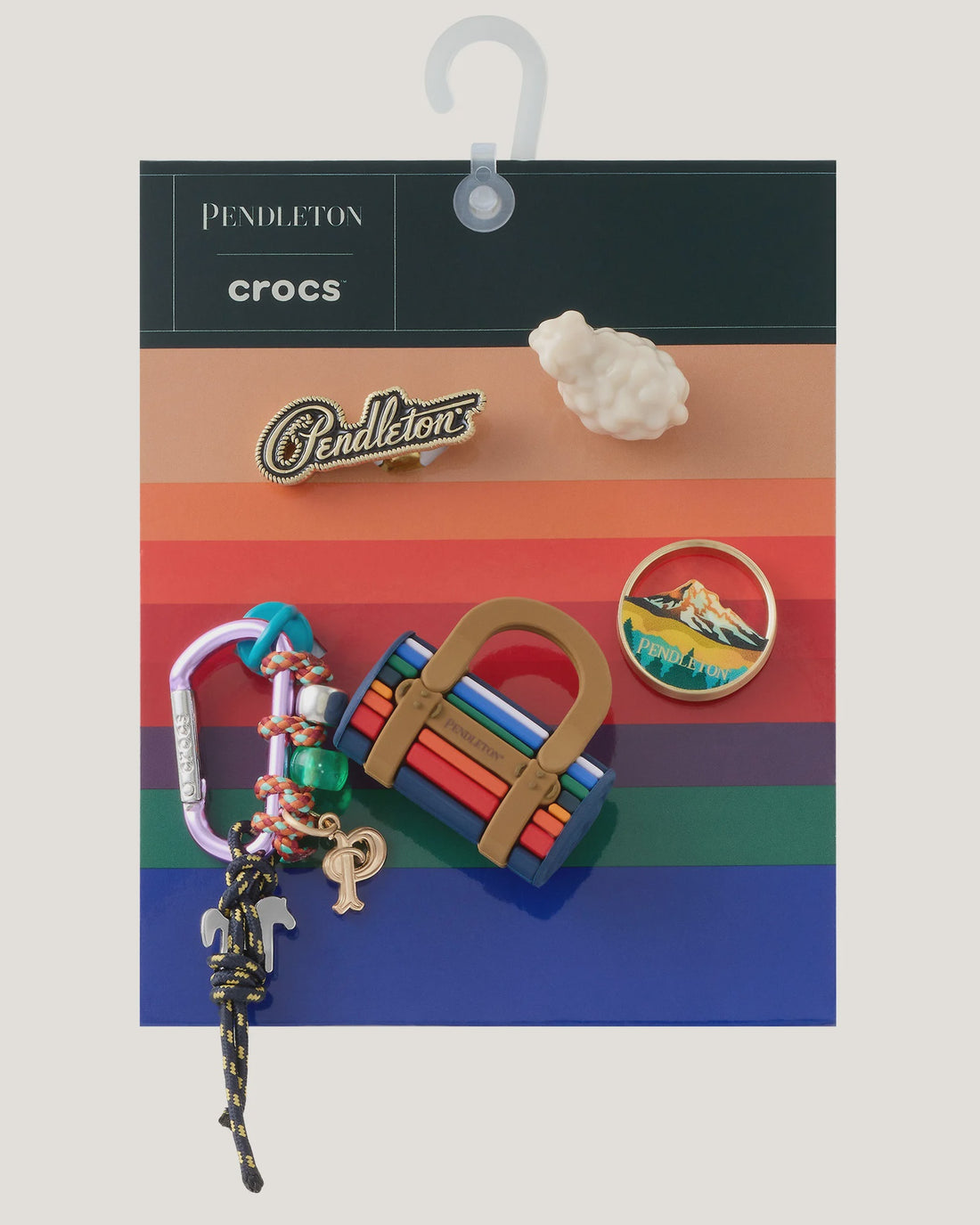 Pendleton 5-Pack Jibbitz™ Charms