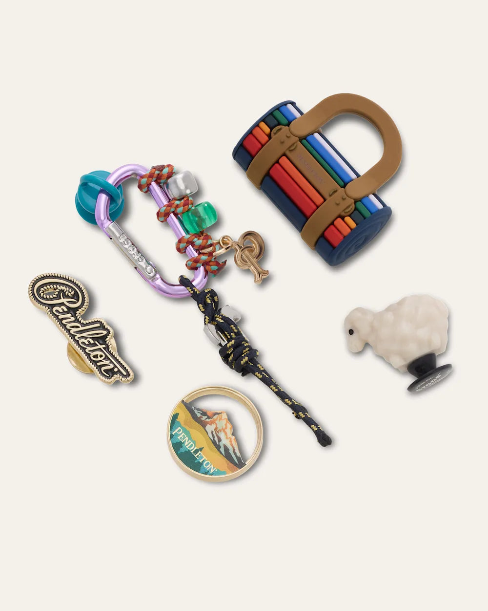 Pendleton 5-Pack Jibbitz™ Charms