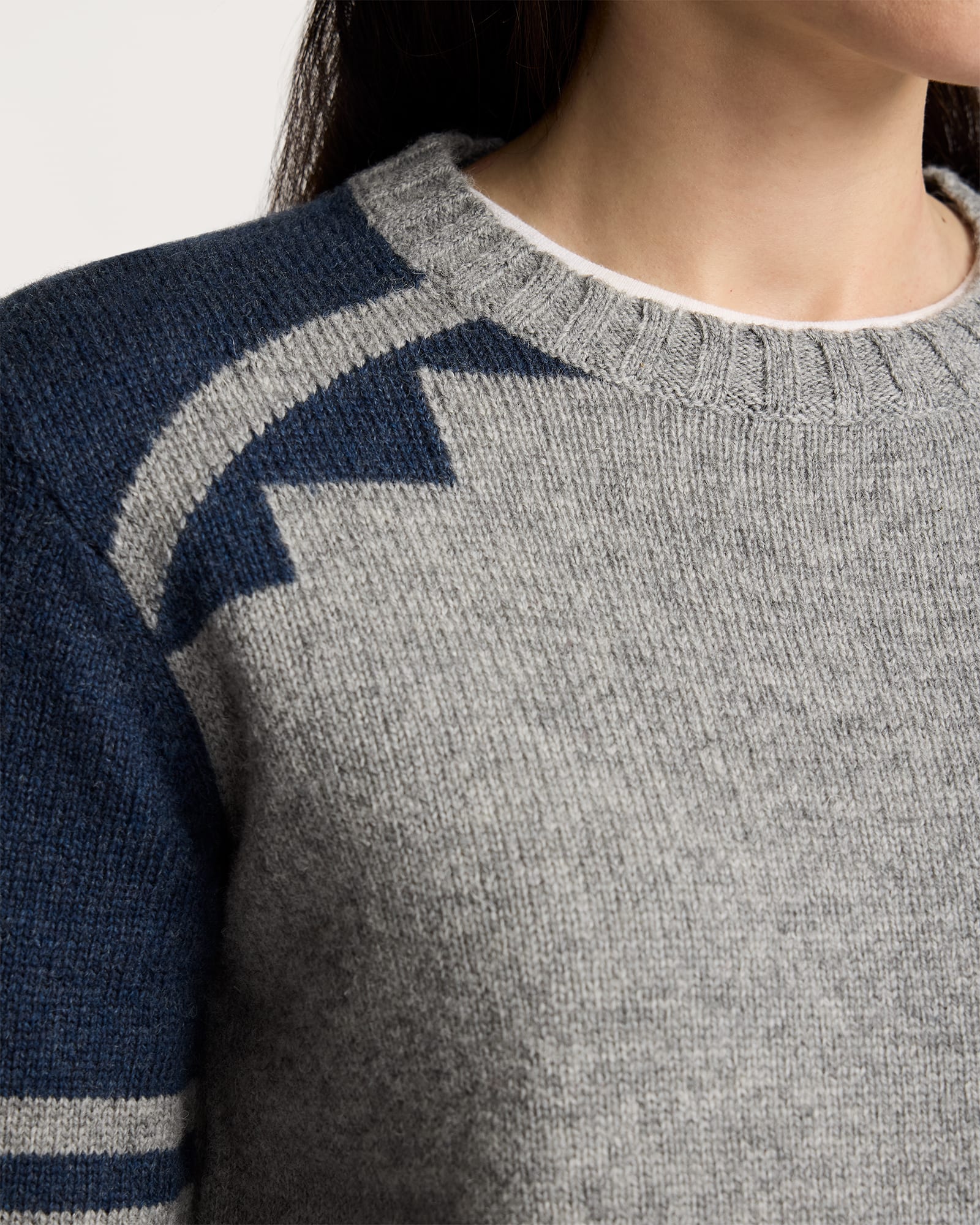 Graphic Shetland Pullover