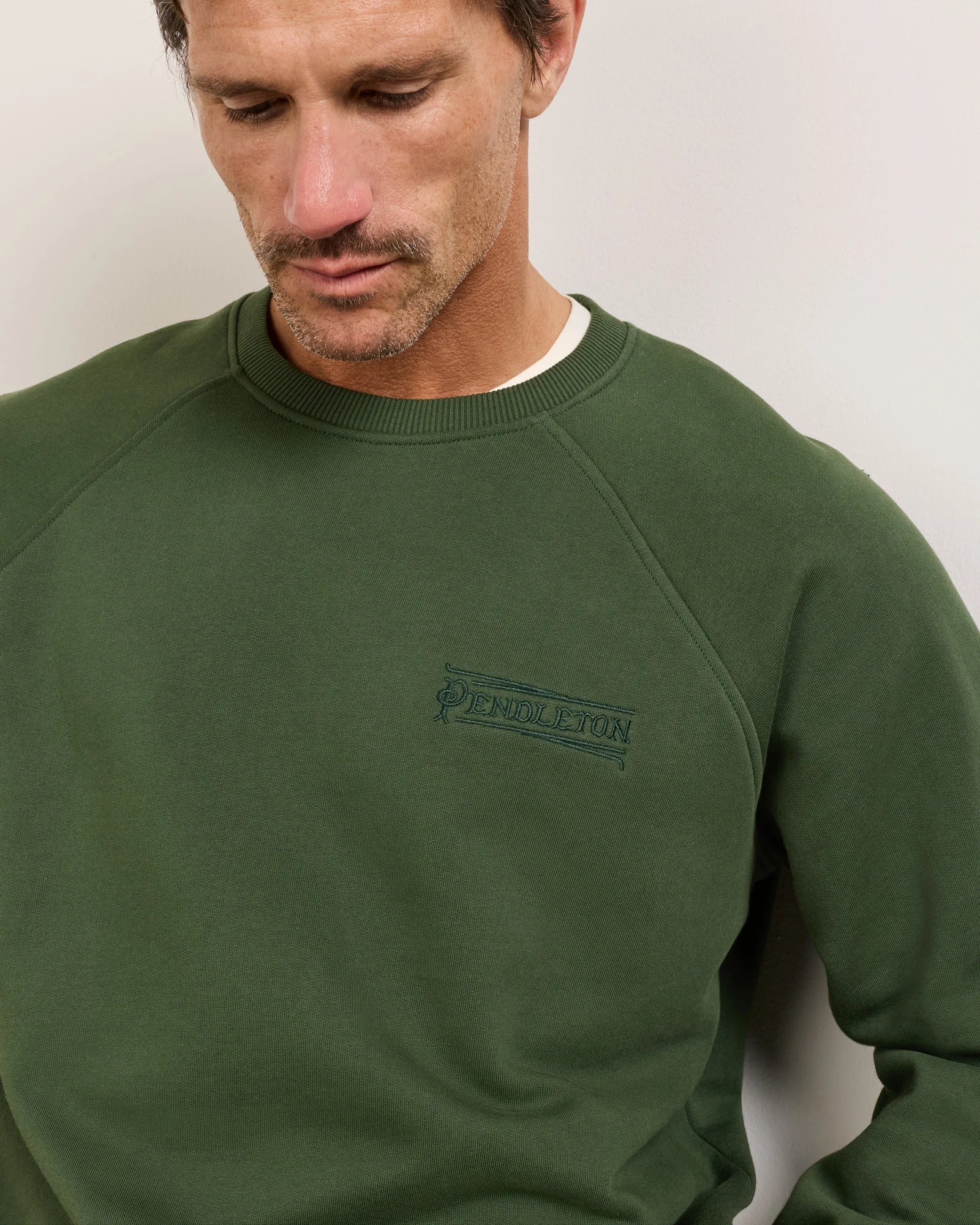 French Terry Crew Sweatshirt - Elm