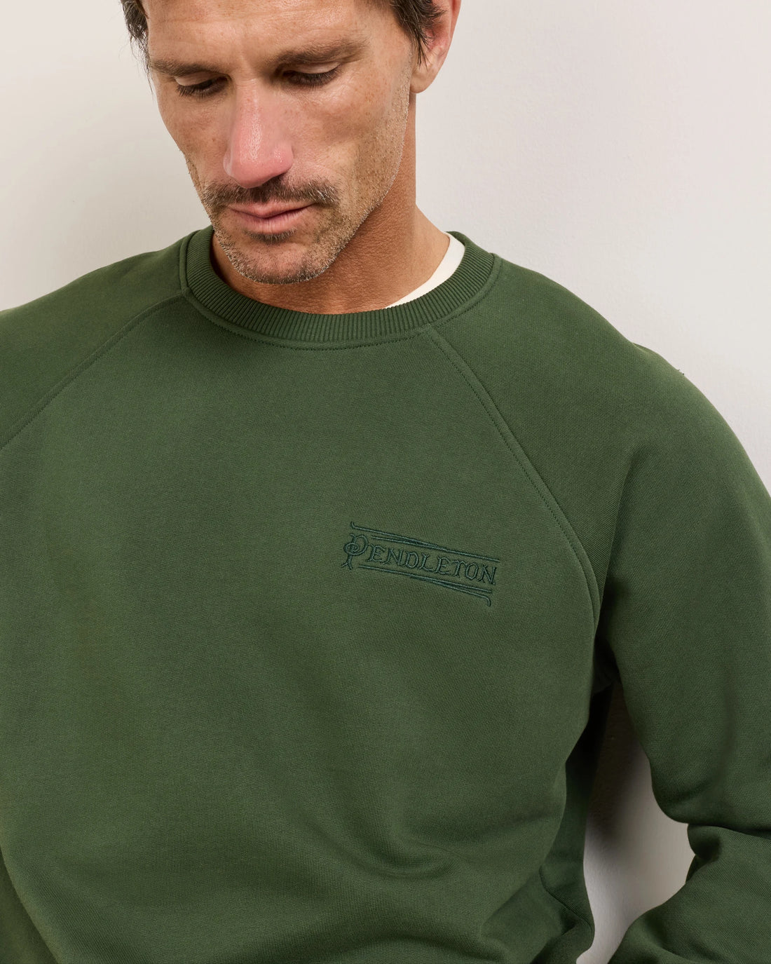 French Terry Crew Sweatshirt - Elm