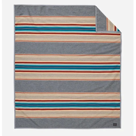 Serape Robe - Grey