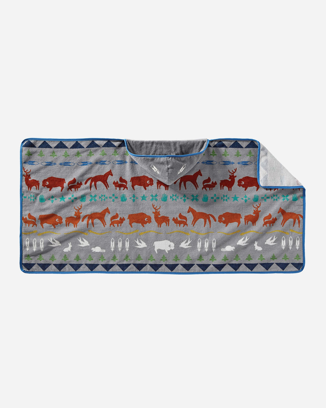 Shared Paths Hooded Towel