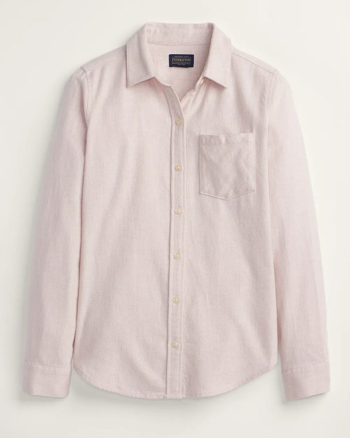 Relaxed Cotton Flannel Shirt - 69994