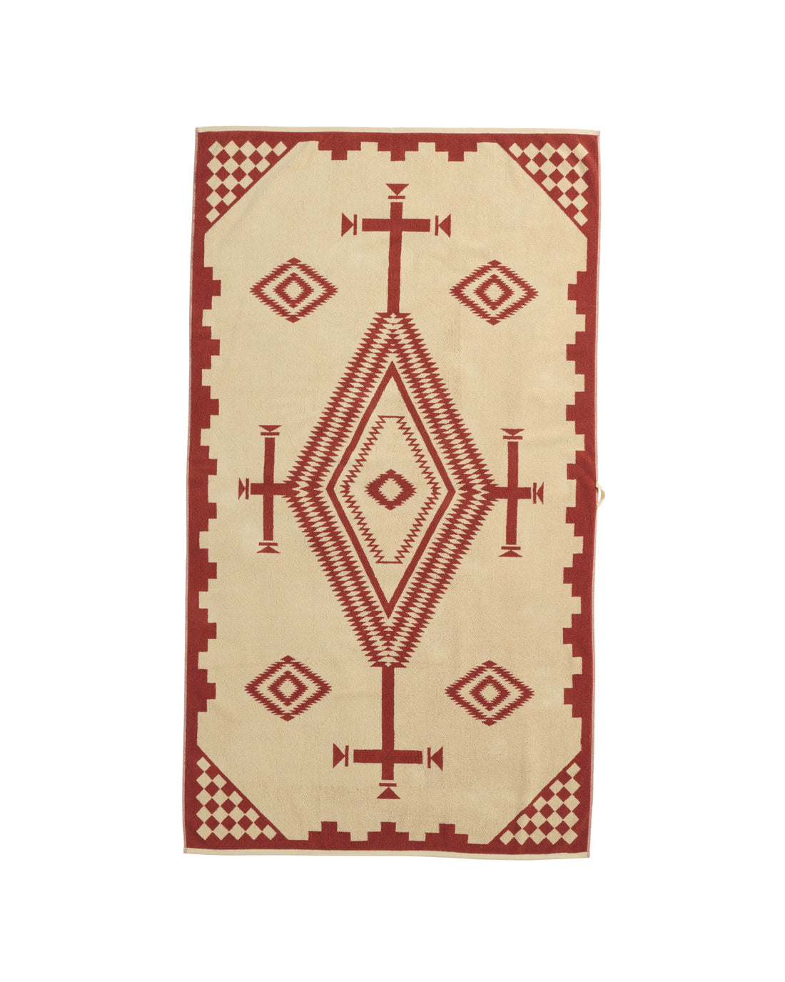 Spa Towel - Los Ojos Coral