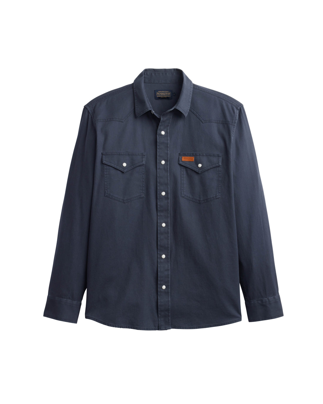 Dillon Western Twill Shirt - Washed Blue