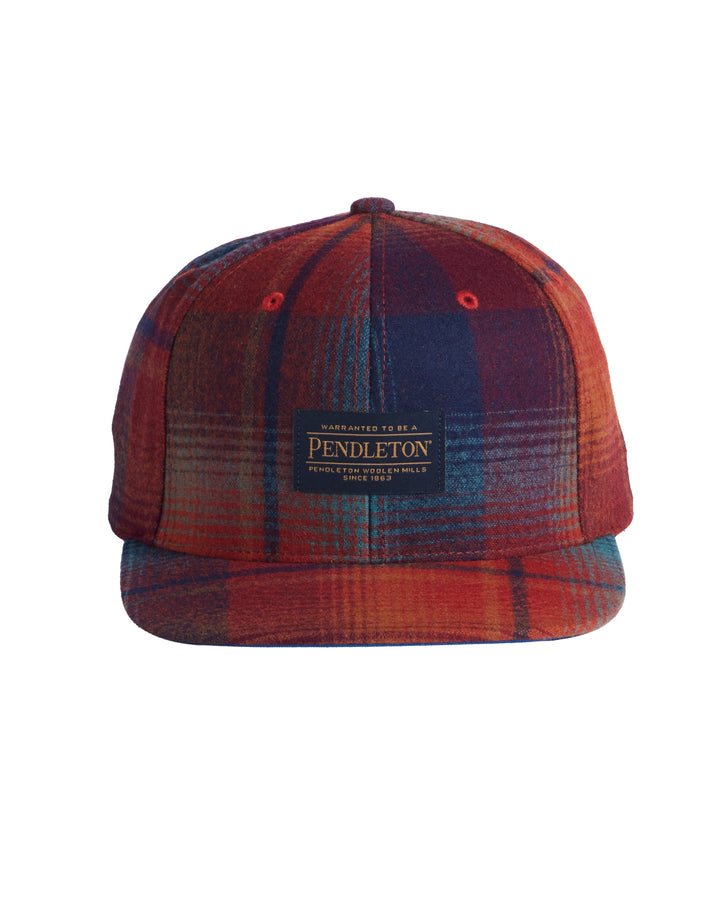 Pendleton Wool Plaid Flat Brim - 32815