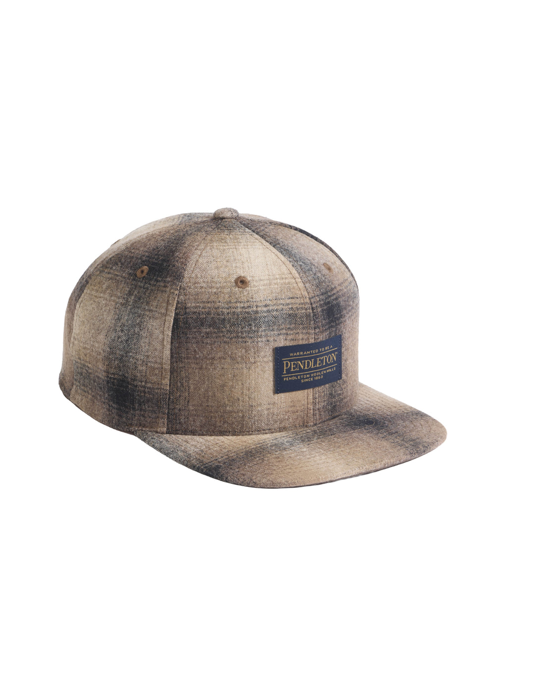 Pendleton Wool Plaid Flat Brim - 32806