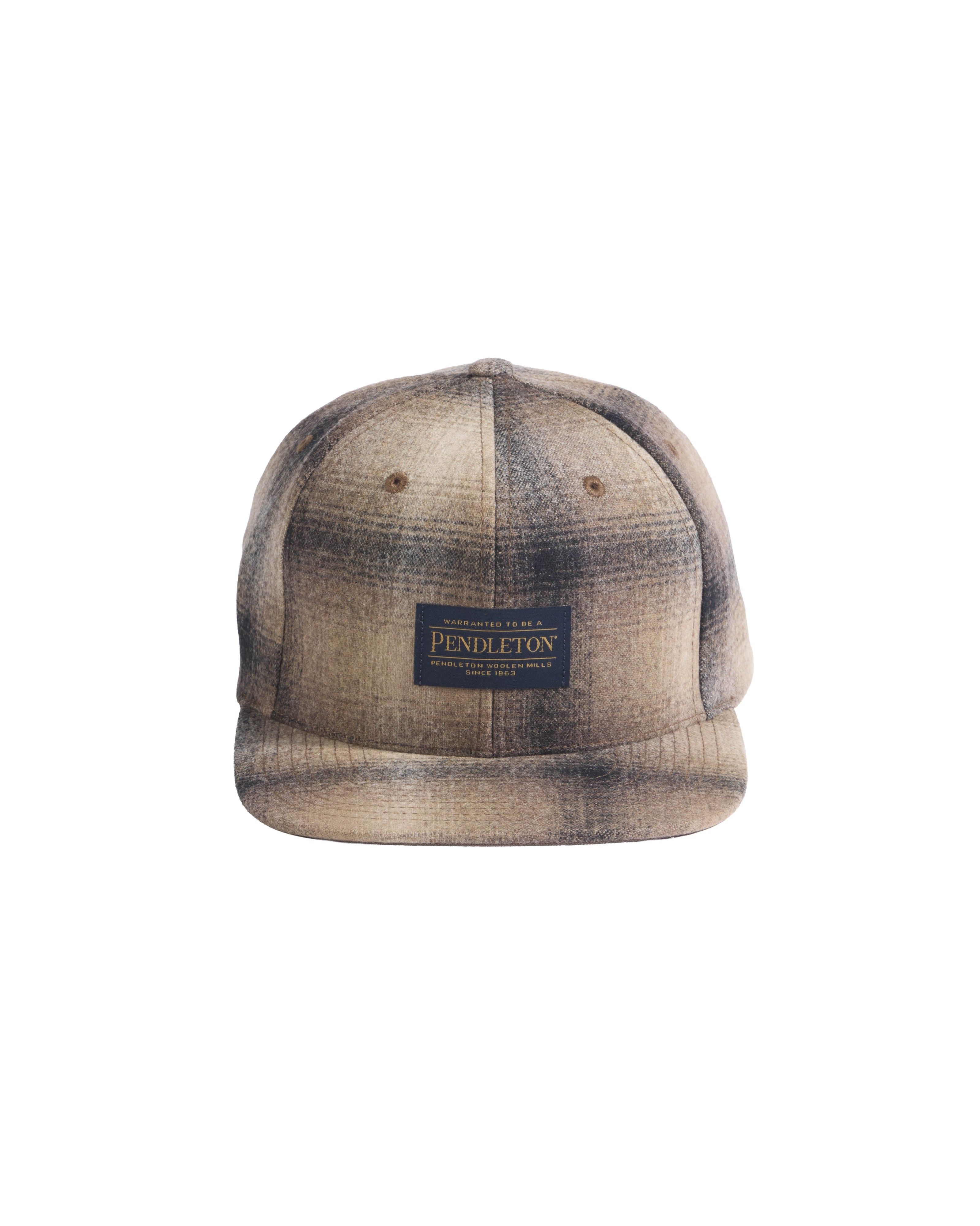 Pendleton Wool Plaid Flat Brim - 32806