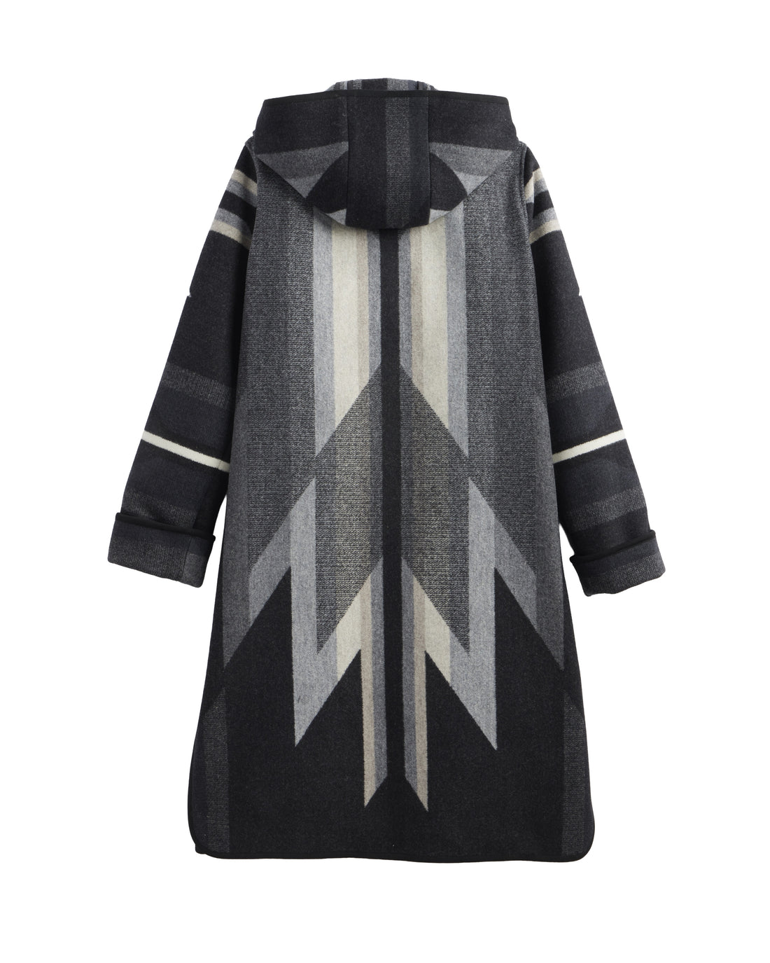 Wyeth Trail Wool Blanket Coat - Black