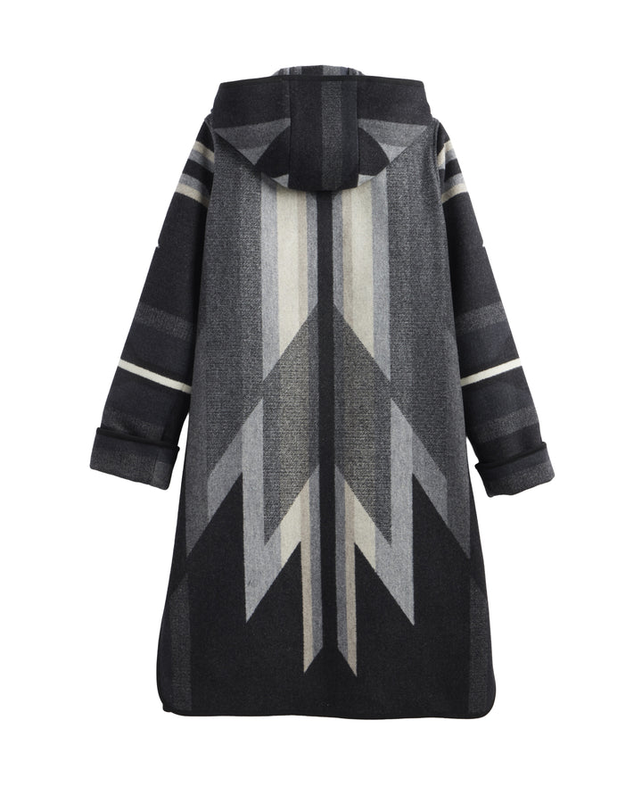 Wyeth Trail Wool Blanket Coat - Black