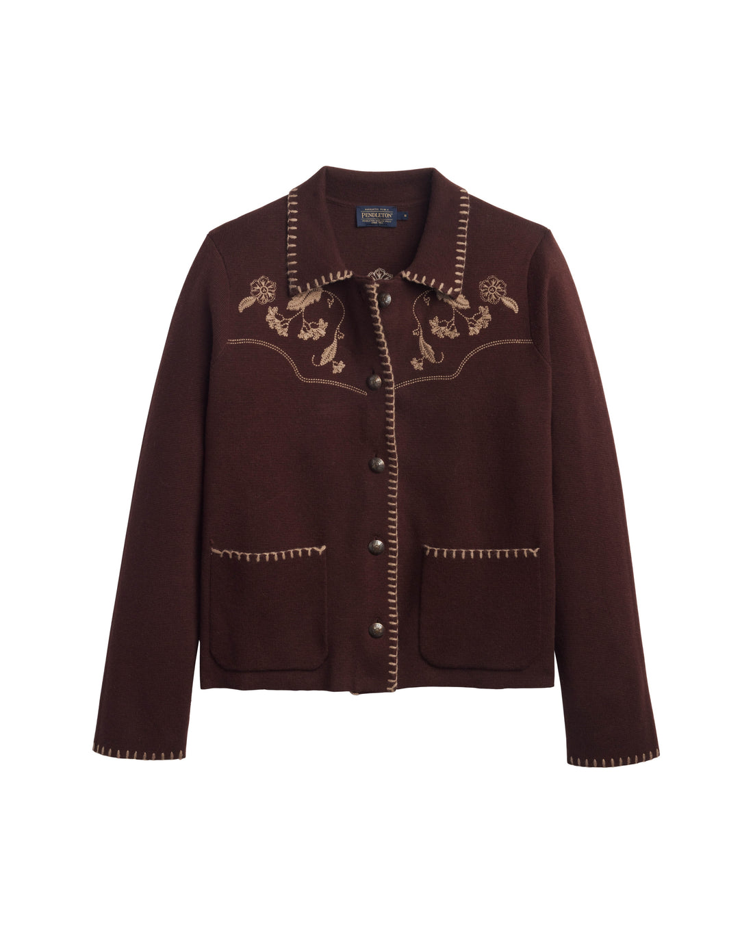 Pendleton  Embroidered Souvenir Cardigan