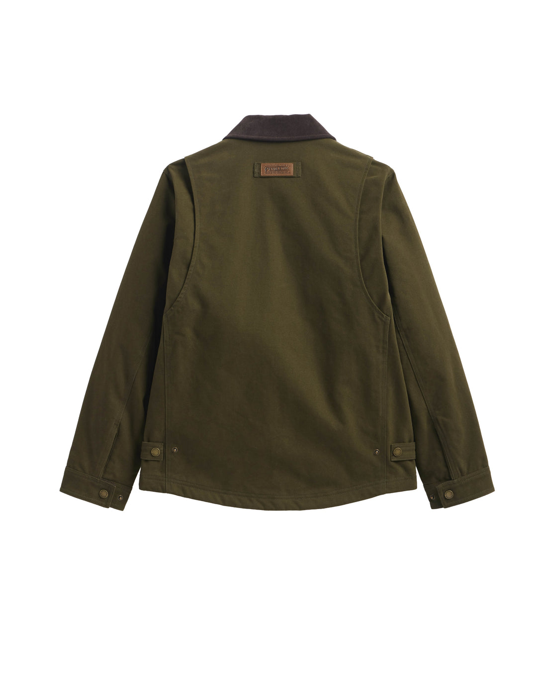 Tahoma Canvas Trucker Jacket Dark Olice