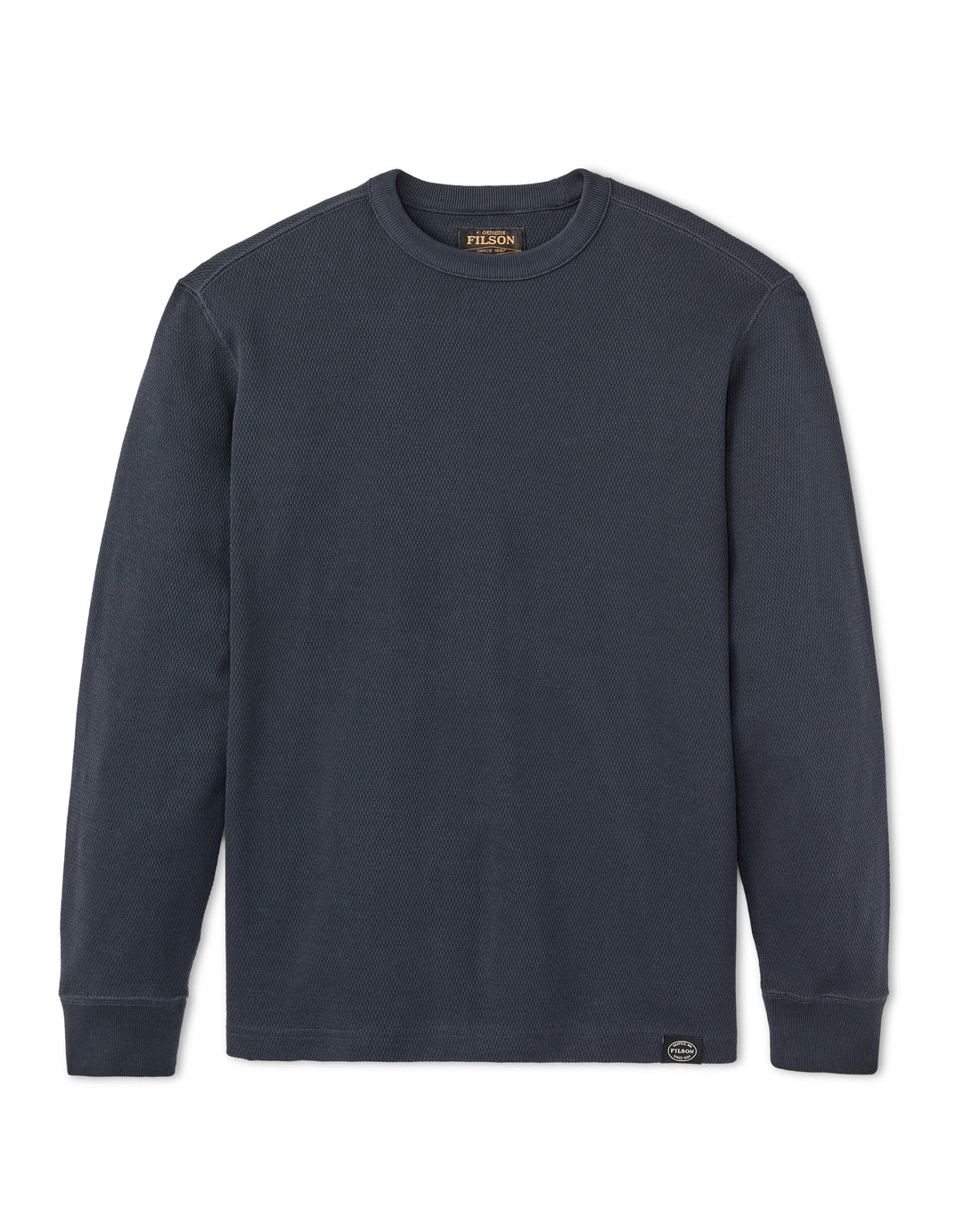 Filson - Waffle Knit Crew - Blue Mussel