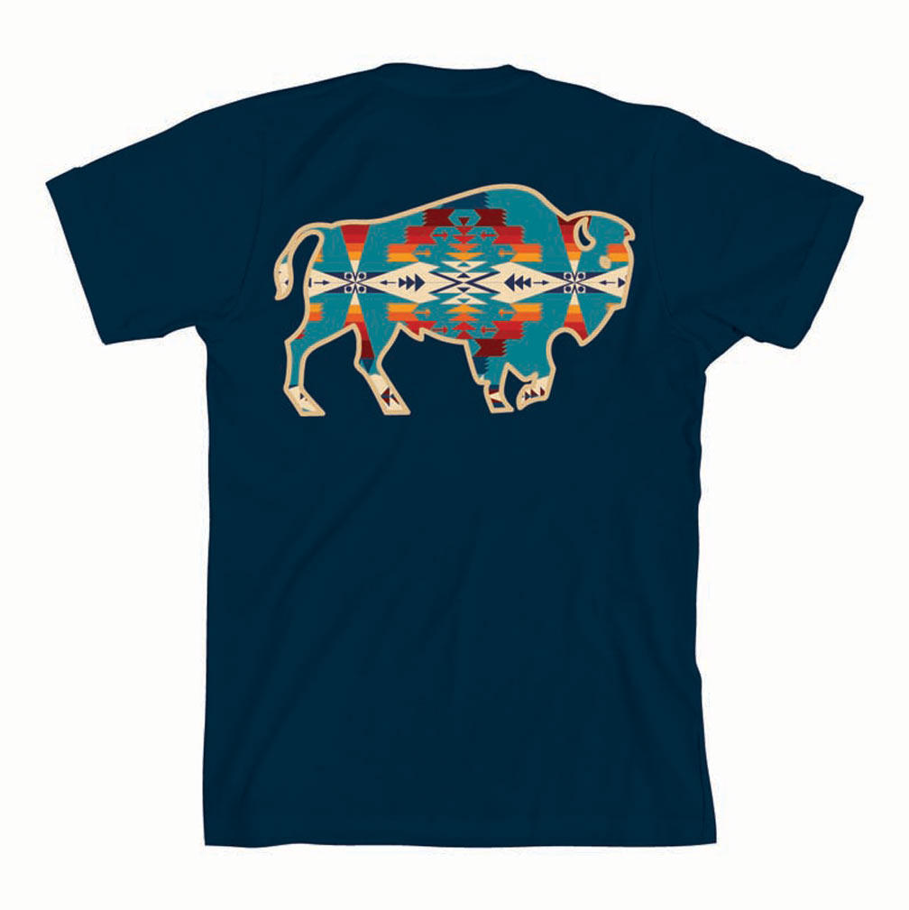 Graphic Tee - Tucson Bison - Navy